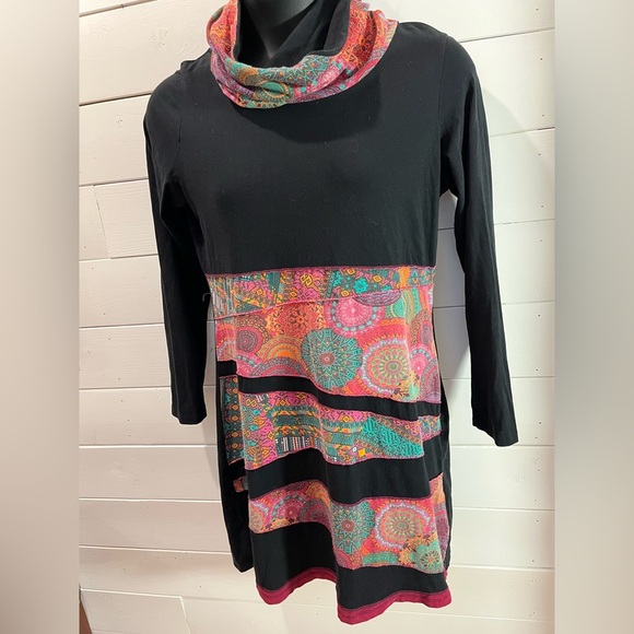 🩷 COLINE – Boho Print Dress/Tunic – Size XL - Picture 4 of 11